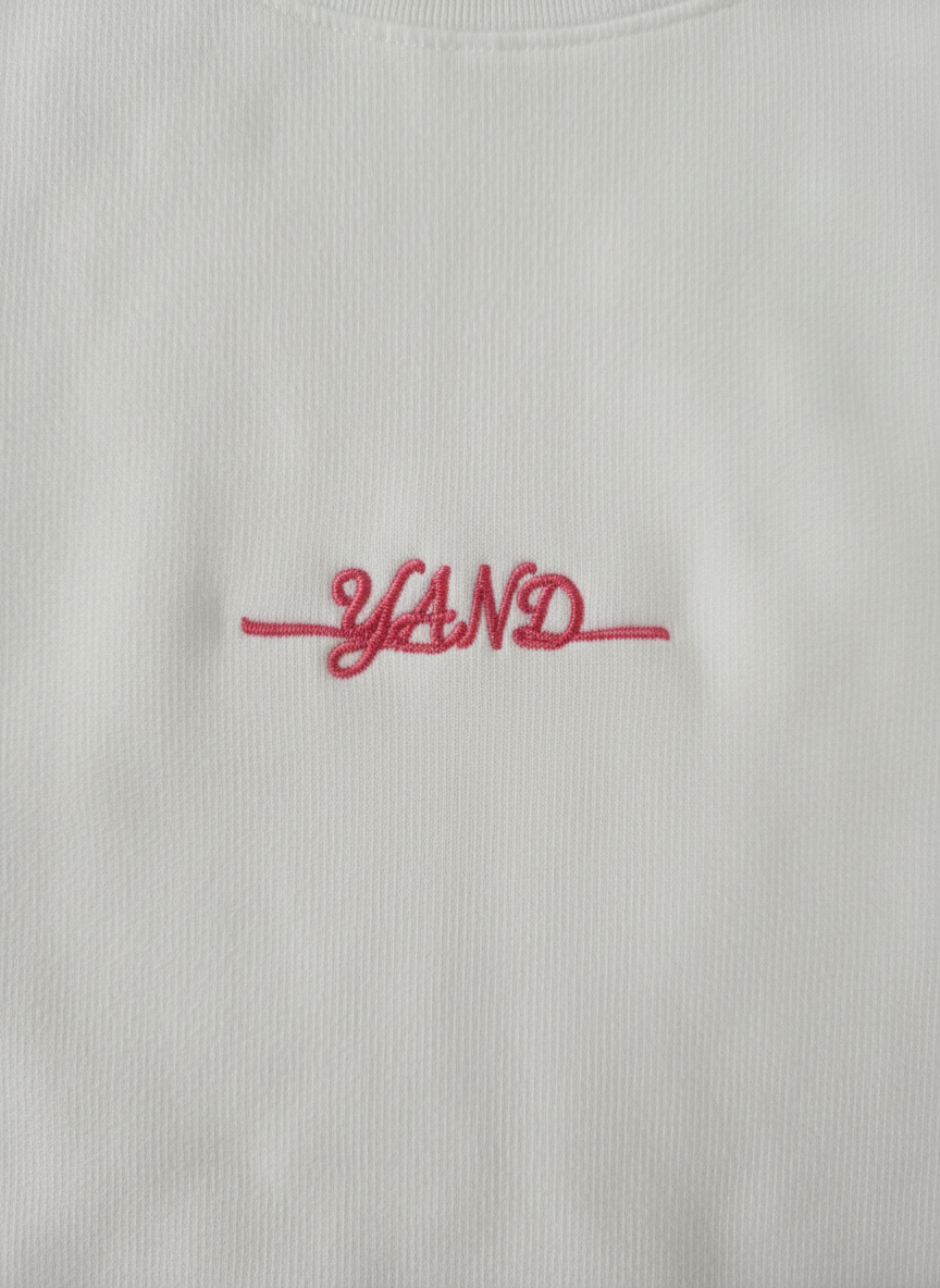 Sudadera delgada crema YAND