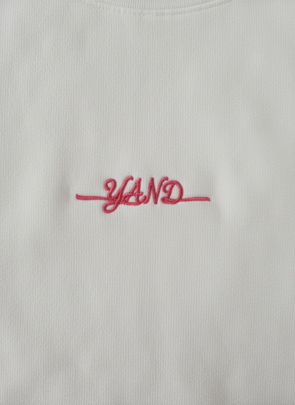 Sudadera delgada crema YAND