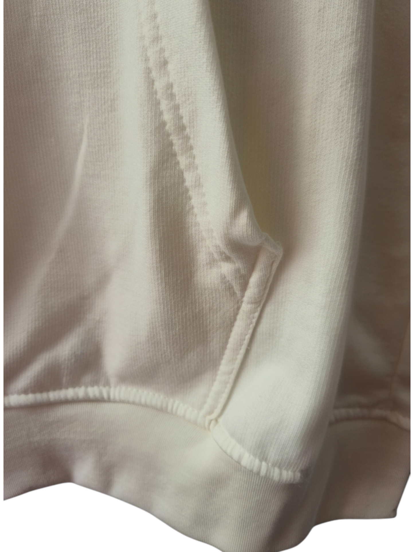 Sudadera delgada crema YAND