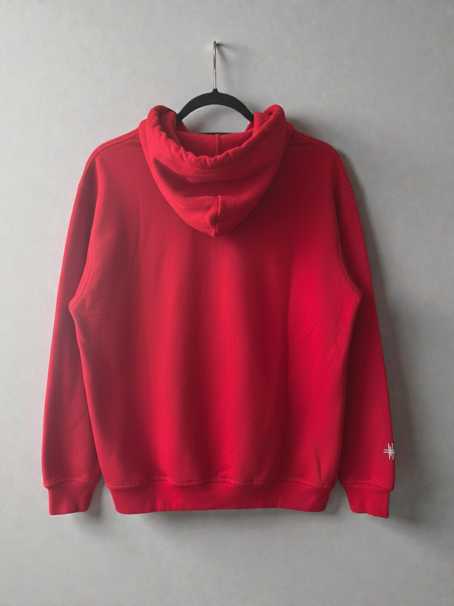 Sudadera delgada roja YAND
