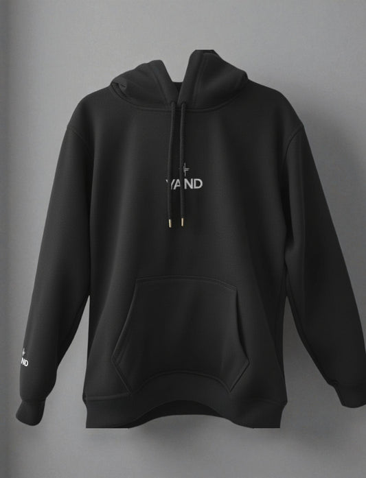 Hoodie Premium Negra YAND