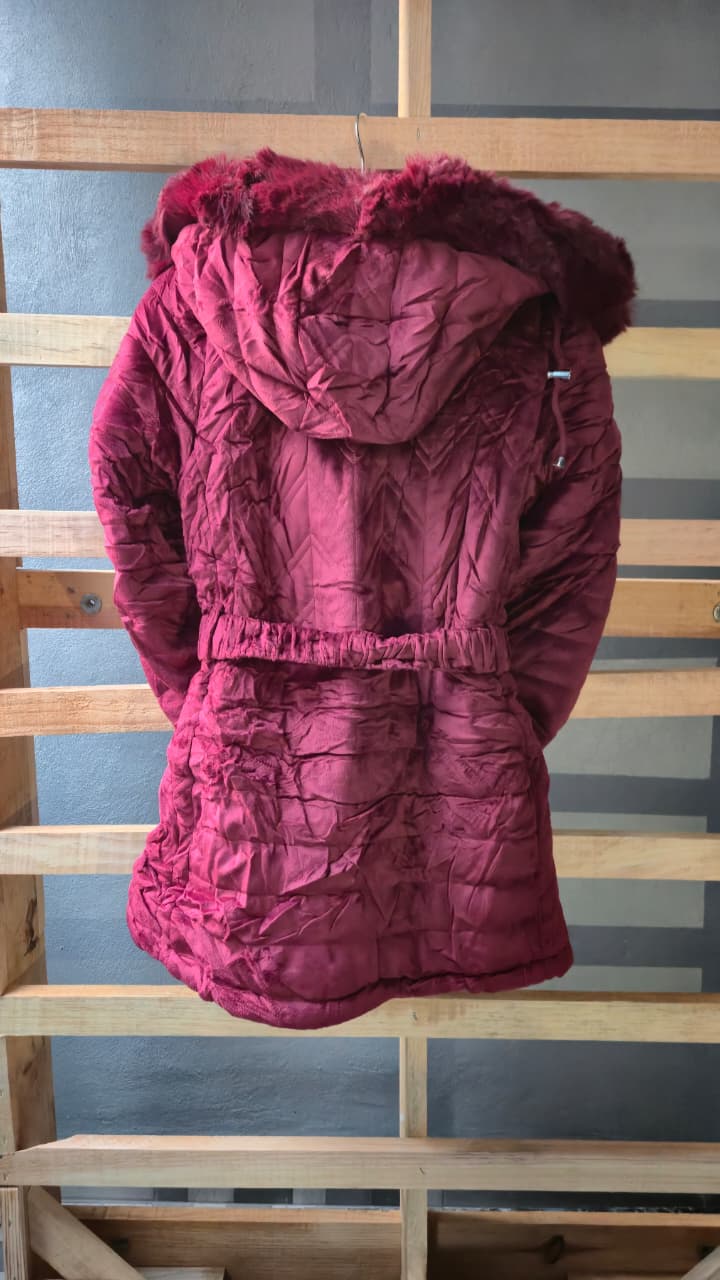 Chamarra de invierno con forro de peluche